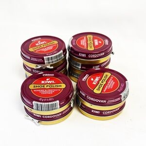 KIWI Shoe Polish “Cordovan” 32g/1 1/8 oz. Bundle of 10 New!